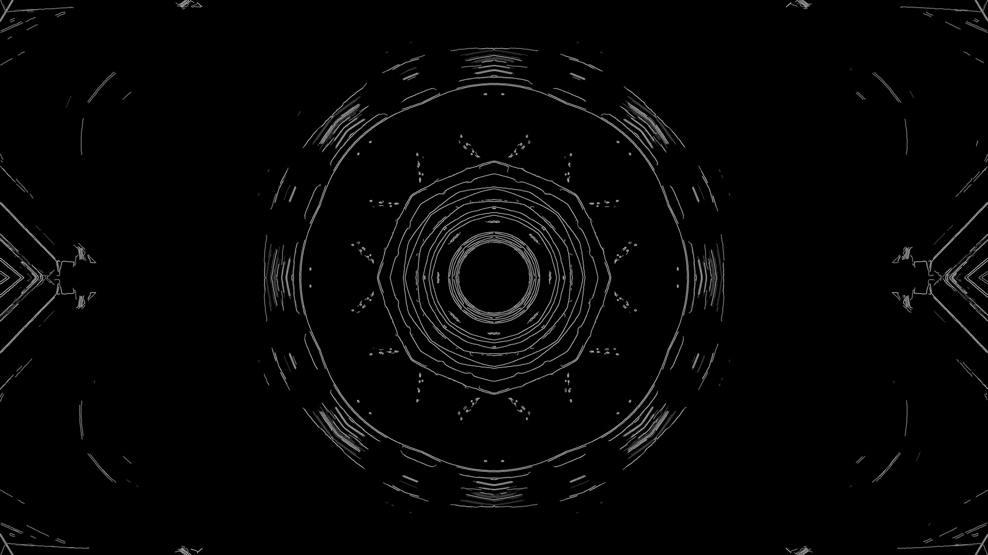 Dark Neon Tunnel Screensaver 4K UHD 60fps Vj Loop screensaver pc