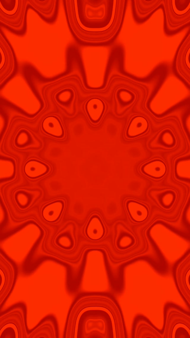 Neon Tunnel Red Fluid Mandala Vj Loop 9:16 Reels 60fps Screensaver