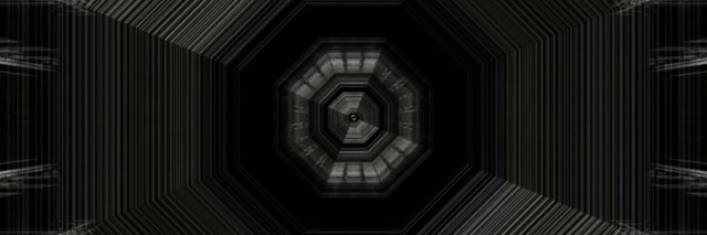 Octagonal Neon Tunnel 3:1 Ultrawide 60fps VJ Loop Screensaver Motion