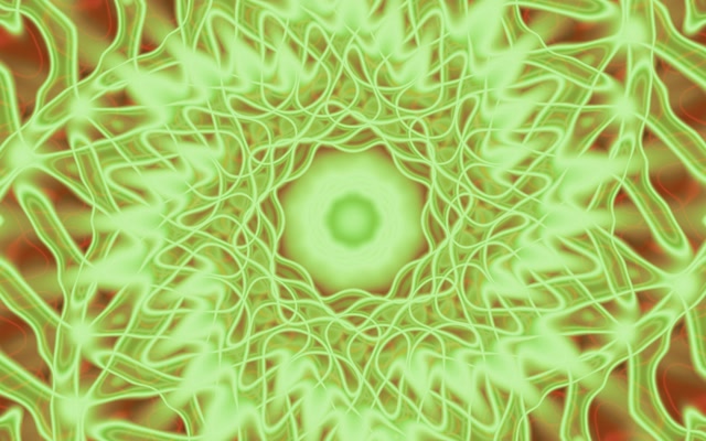 Neon Tunnel Pulsating Organic Vortex 16:10 Macbook 60fps VJ Loop Screensaver