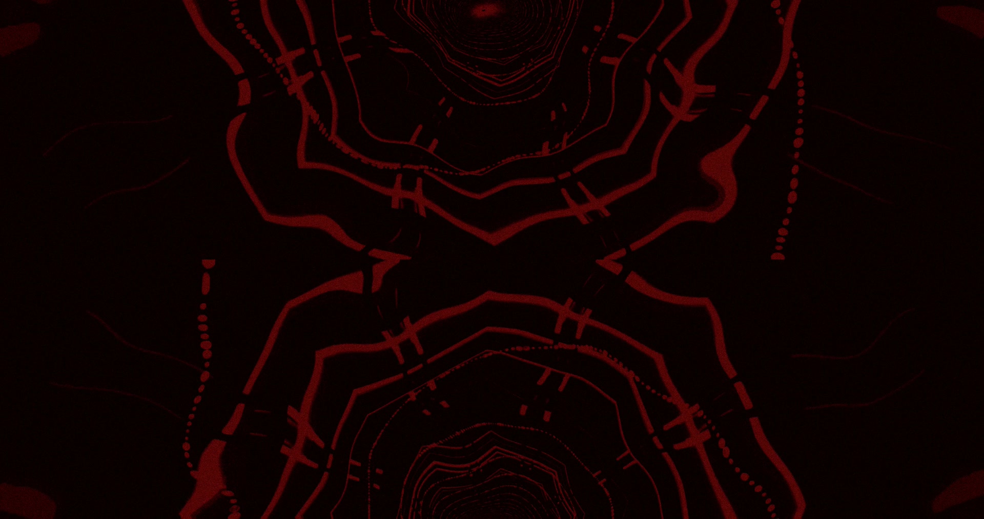 Rooi Neon Tonnel Skermbeveiliging 4K UHD 60fps VJLoops