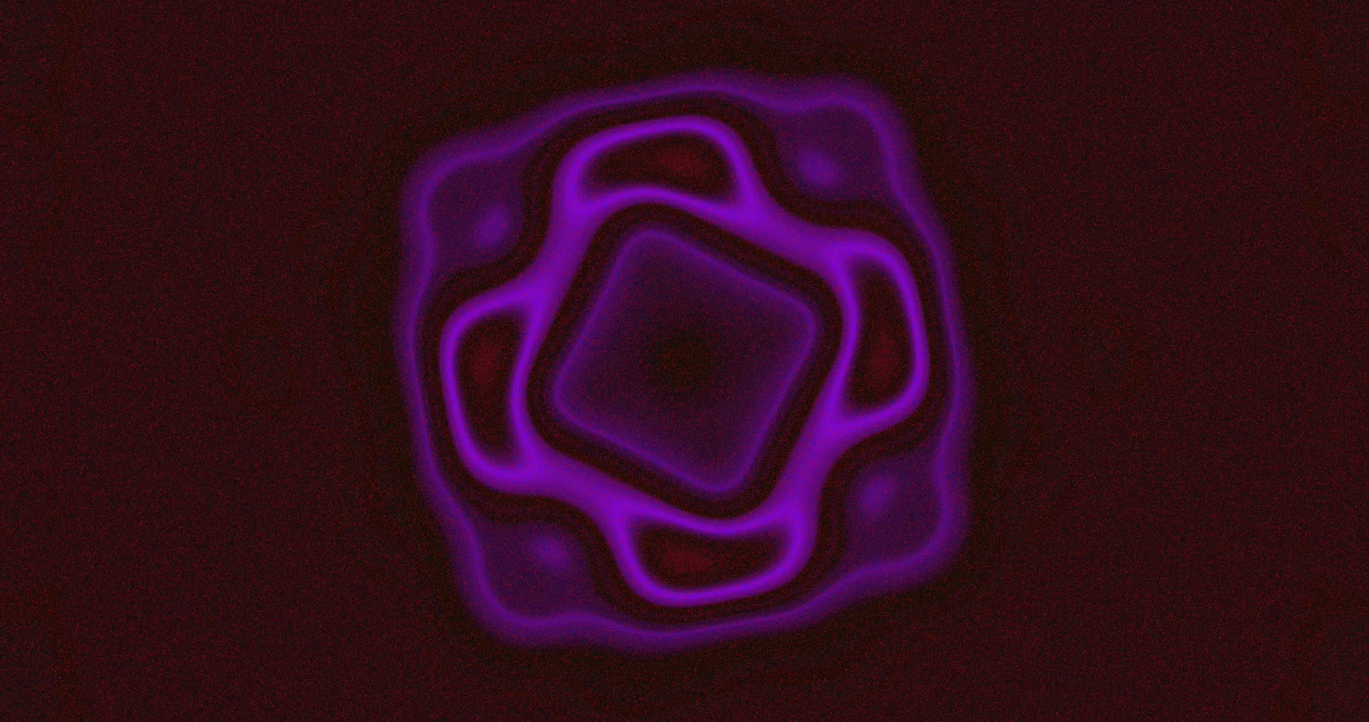 Gloeiende Violet Neon Tonnel Skermbespaarder 4K UHD 60fps VJ Klip