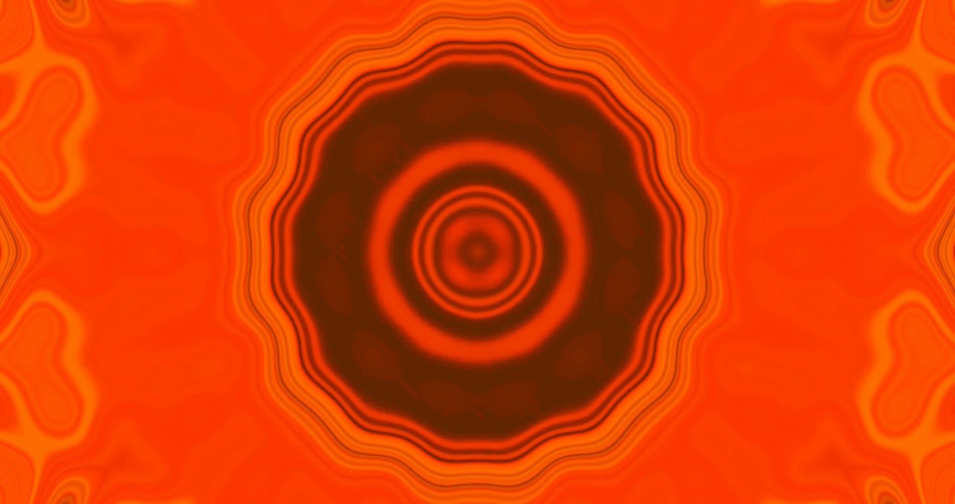 Oranje Neon Tonnel Skermbewaarder 4K UHD 60fps VJ Loop PC