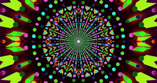 4K UHD 60fps Neon Tonnel Skermbewaarder Windows 10 VJLoops Visuele Agtergrond vir Wysigings