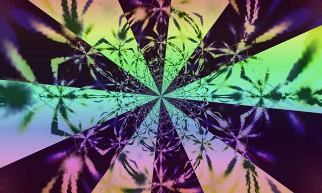 Neon Tonnel Kaleidoskoop Mandala VJLoops 5:3 Wyd 60fps Skermbeskermer