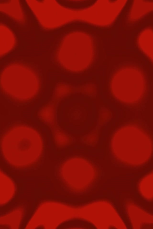 Red Neon Tunnel Pulsating Circles 2:3 Portrait 60fps VJ Loop Screensaver