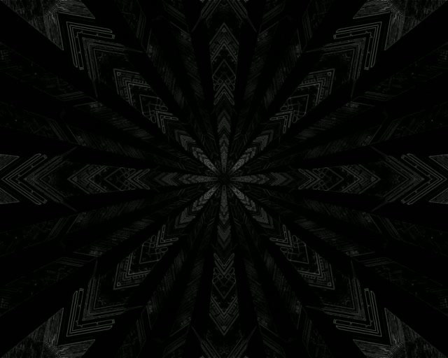 Neon Tonnel Donker Fraktaal Ster Bars VJLoops 5:4 industrieel 60fps Skermbespaarder