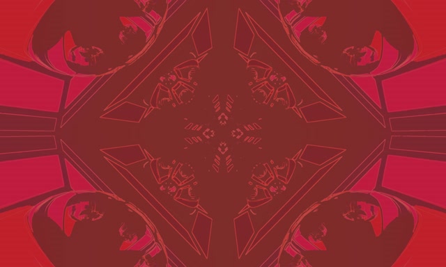 Rooi Kaleidoskoop Diamant Neon Tonnel VJLoops 5:3 Wyd 60fps Skermbeskermer