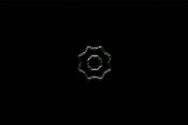 Neon Tonnel 8-Punt Ster Kaleidoskoop Vj Loop 3:2 Surface 60fps Skermbeskermer