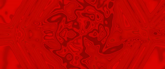 Rooi Swart Vloeistof Neon Tonnel Vorteks VJ Loop 2.39:1 Cinemascope 60fps Skermbewaarder