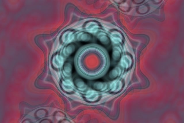 Cyan Pulsating Hexagon Neon Tunnel 3:2 Surface 60fps Screensaver VJ Loop