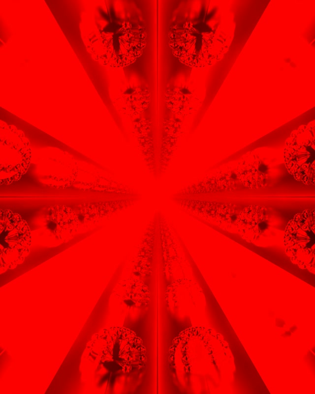 Fraktaal Juweel Neon Tonnel VJLoops 4:5 Instagram 60fps Skermbeskermer