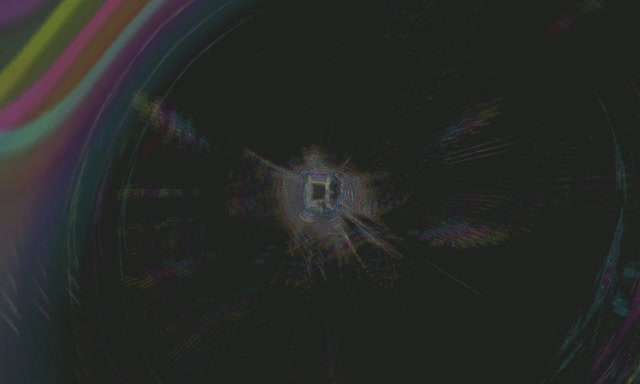 Pulsating Neon Tunnel VJ Loop 5:3 Wide 60fps Screensaver Animation