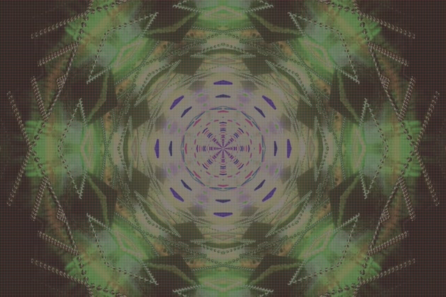 Neon Tonnel Mandala VJLoops 3:2 Surface 60fps Skermbewaarder