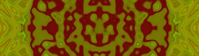 Neon Tonnel Groen Kaleidoskoop VJLoops 32:9 Super Ultrawyd 60fps Skermbeskermer