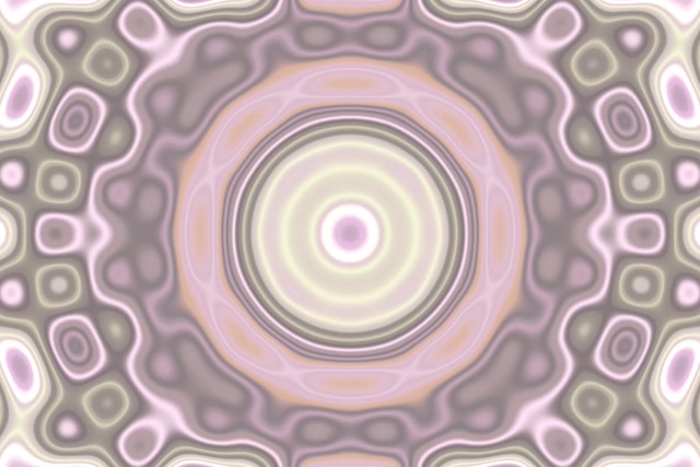 Neon Tonnel Pienk Sirkels Skermbewaarder 3:2 Surface 60fps VJ Loop