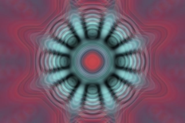 Pulsating Radial Neon Tunnel 3:2 Surface 60fps VJ Loop Screensaver