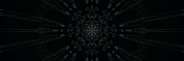 نيون تونل كاليدوسكوب نجم انفجار VJ Loop 3:1 ثلاثي وايد 60fps شاشة توقف