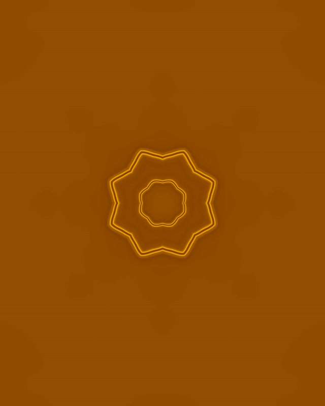 نجمة كهرمانية نفق النيون Vj Loop 4:5 Instagram 60fps حافظة الشاشة