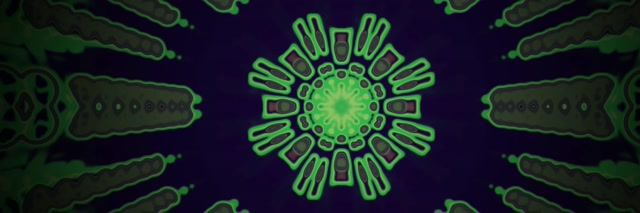 Neon Tunnel Green Radial Burst Vj Loop 3:1 Triple Wide 60fps Screensaver