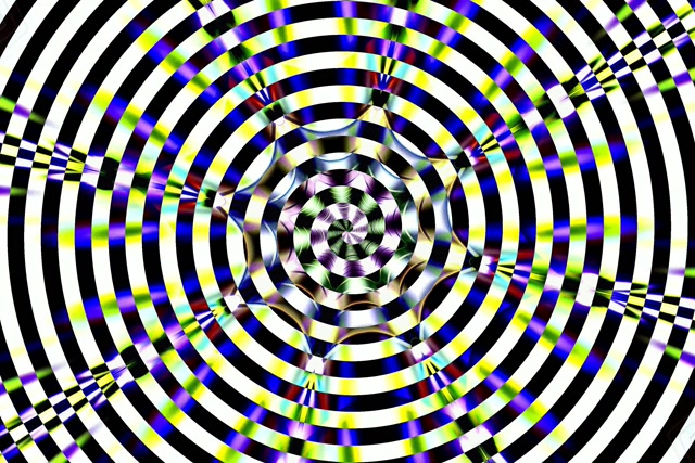 Neon Tunnel Kaleidoscope Vortex 3:2 60fps Screensaver VJ Loop