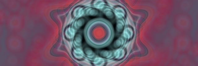 Pulsating Cyan Hexagon Neon Tunnel 3:1 Triple Wide 60fps VJ Loop Screensaver