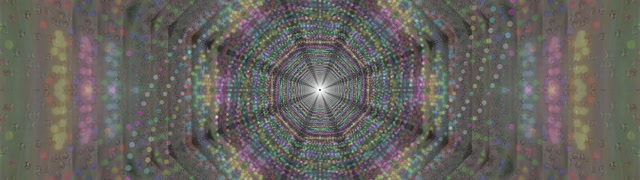 Neon Tunnel Spiraling Kaleidoscope Vortex 32:9 Ultrawide 60fps Screensaver Loop