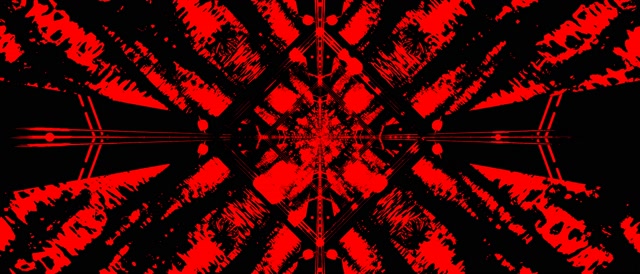 نفق النيون الأحمر شاشة توقف 21:9 عريض جداً 60fps VJ Loop PC لابتوب