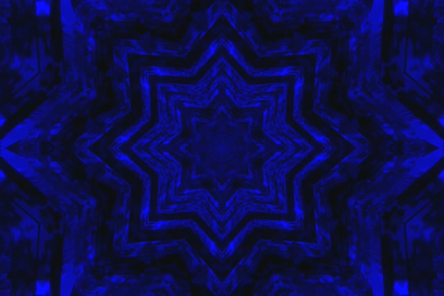 Син Звезда Неонов Тунел Скрийнсейвър 3:2 Surface 60fps VJ Loop