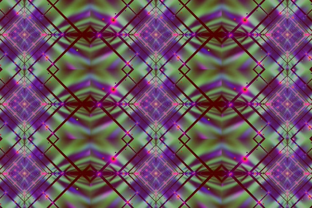 Neon Тунел Диамантена Мрежа VJ Loop 3:2 Surface 60fps Скрийнсейвър