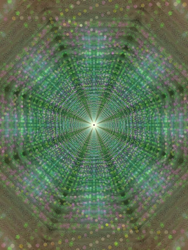 Neon Tunnel Radial Grid Vortex 3:4 iPad Portrait 60fps VJ Loop Screensaver