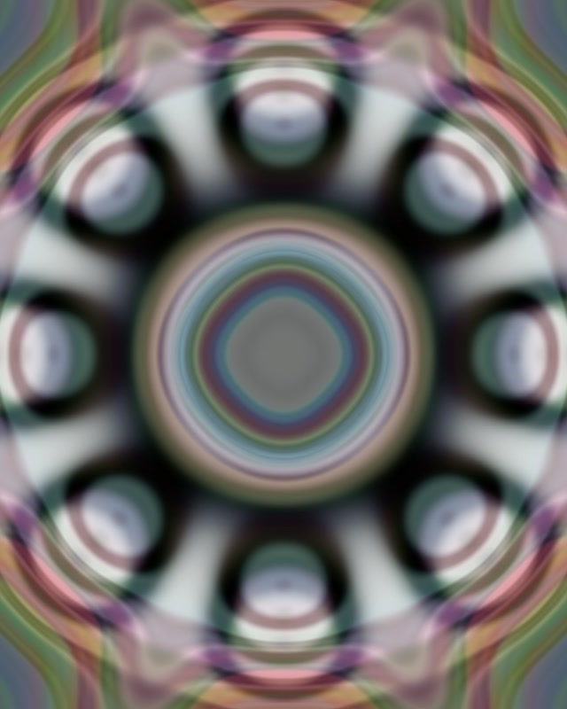 Pulsating Neon Tunnel VJ Loop 4:5 Instagram 60fps Screensaver