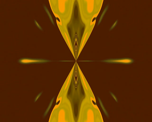 5:4 industrial neon tunnel | 60fps screensaver | VJ loop symmetric golden vortex