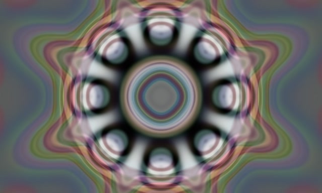 Pulsating Neon Tunnel Kaleidoscope | VJ Loop 60fps 5:3 Wide Screensaver