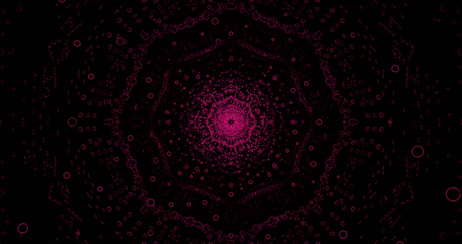 Túnel de Neó Rosa Protector de Pantalla 4K UHD 60fps VJLoops