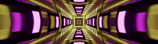 Túnel de Neó Diamant Or Porpra Vòrtex VJ Loop 60fps 32:9 Super Ultrawide Protector de pantalla