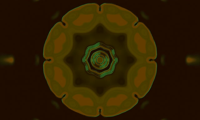 Neon Tunnel Kaleidoscope Vortex 5:3 Wide 60fps Screensaver VJ Loop