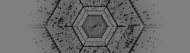 Túnel de Neó Hexàgon Gris Protector de Pantalla 32:9 Super Ultrawide 60fps VJ Loop