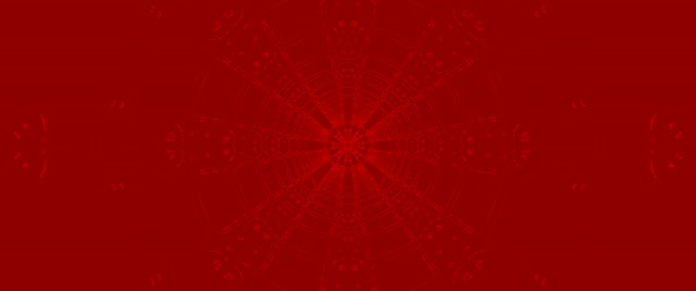 Mandala Vermell Túnel Neó VJ Loop 2.39:1 Cinemascope 60fps Estalviapantalles