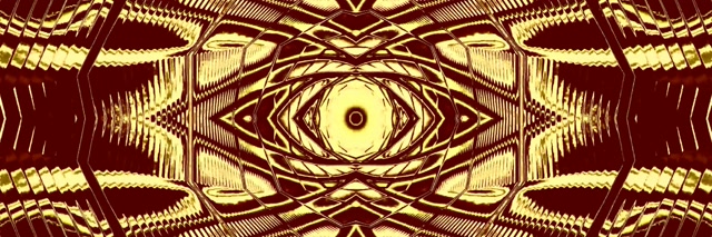 Túnel de Neó Or Calidoscopi Protector de Pantalla 3:1 Triple Wide 60fps VJ Loop