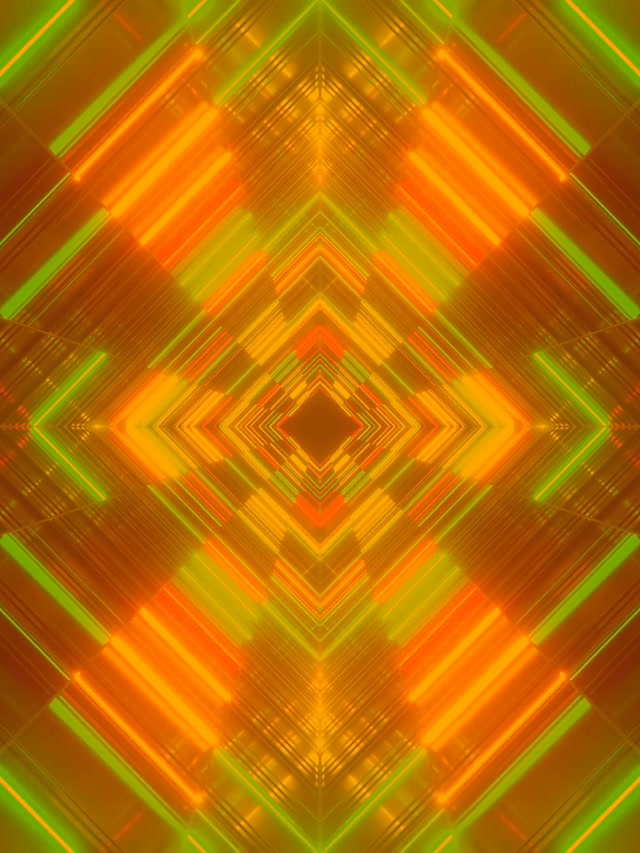 Túnel Neó Diamant Vòrtex Vj Loop 3:4 iPad Portrait 60fps Estalviapantalles