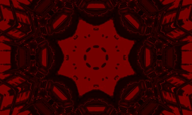 Túnel de Neó Hexàgon Vermell Flor VJLoops 5:3 Ample 60fps Protector de Pantalla