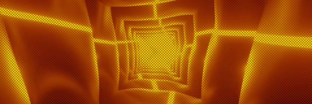 Túnel de Neó Taronja Estalviapantalles 3:1 Triple Wide 60fps VJ Loop