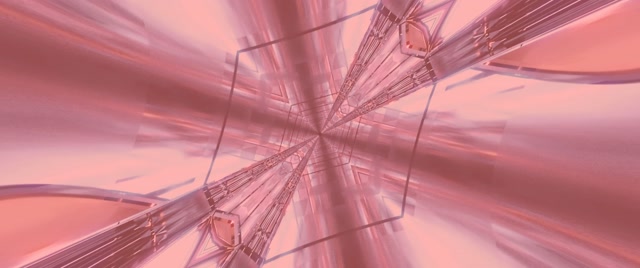 Túnel de Neó Explosió de Caleidoscopi Rosa VJ Loop 2.39:1 Cinemascope 60fps Protector de Pantalla