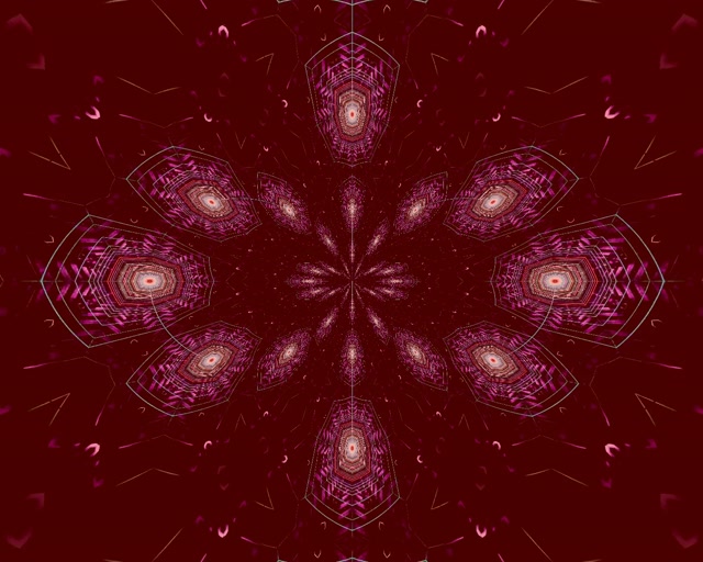 5:4 industrial neon tunnel pulsating hexagon vortex 60fps screensaver vj loop