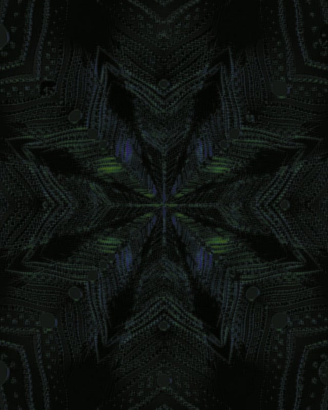 Neon Tunnel Kaleidoscope Vortex | 4:5 Instagram 60fps Screensaver Loop