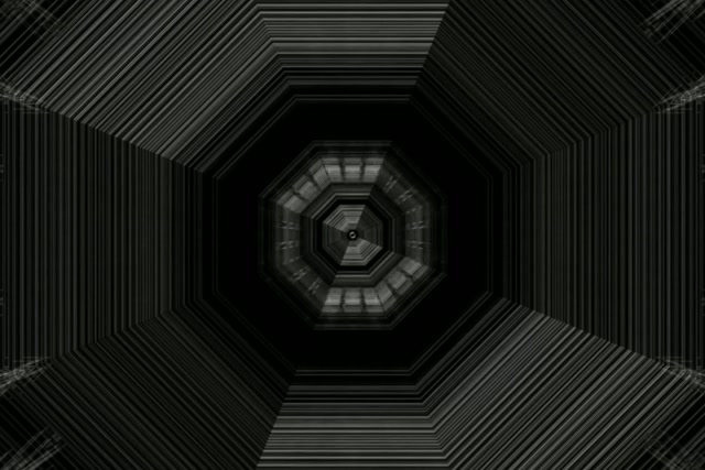 Octagonal Neon Tunnel Vortex 3:2 60fps Screensaver VJ Loop