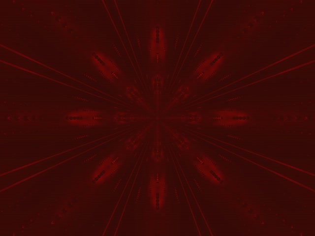 Túnel Neó Vermell Explosió Estrella VJ Loop 4:3 Classic 60fps Protector de Pantalla