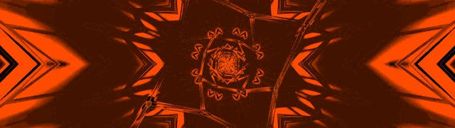 Túnel Neó Calidoscopi Estrella Vermell Vj Loop 32:9 Super Ultrawide 60fps Estalviapantalles