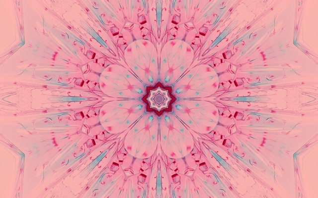 Túnel de Neó Calidoscopi Mandala Rosa VJ Loop 16:10 Macbook 60fps Protector de pantalla